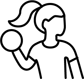 Icon Handballspielerin