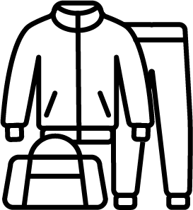 Icon Trainingsanzug und Tasche