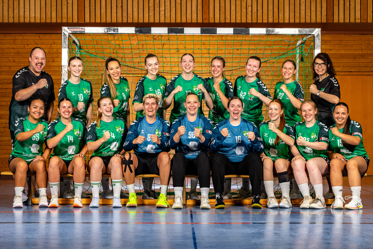 Damenmannschaft des TVB Handball Bammental