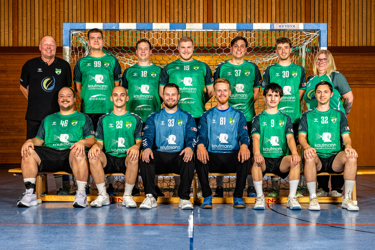 Herrenmannschaft des TVB Handball Bammental